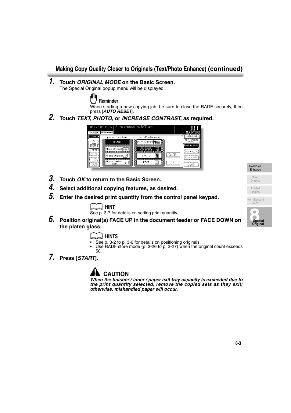 Konica Minolta 7222 User Manual | Page 165 / 328