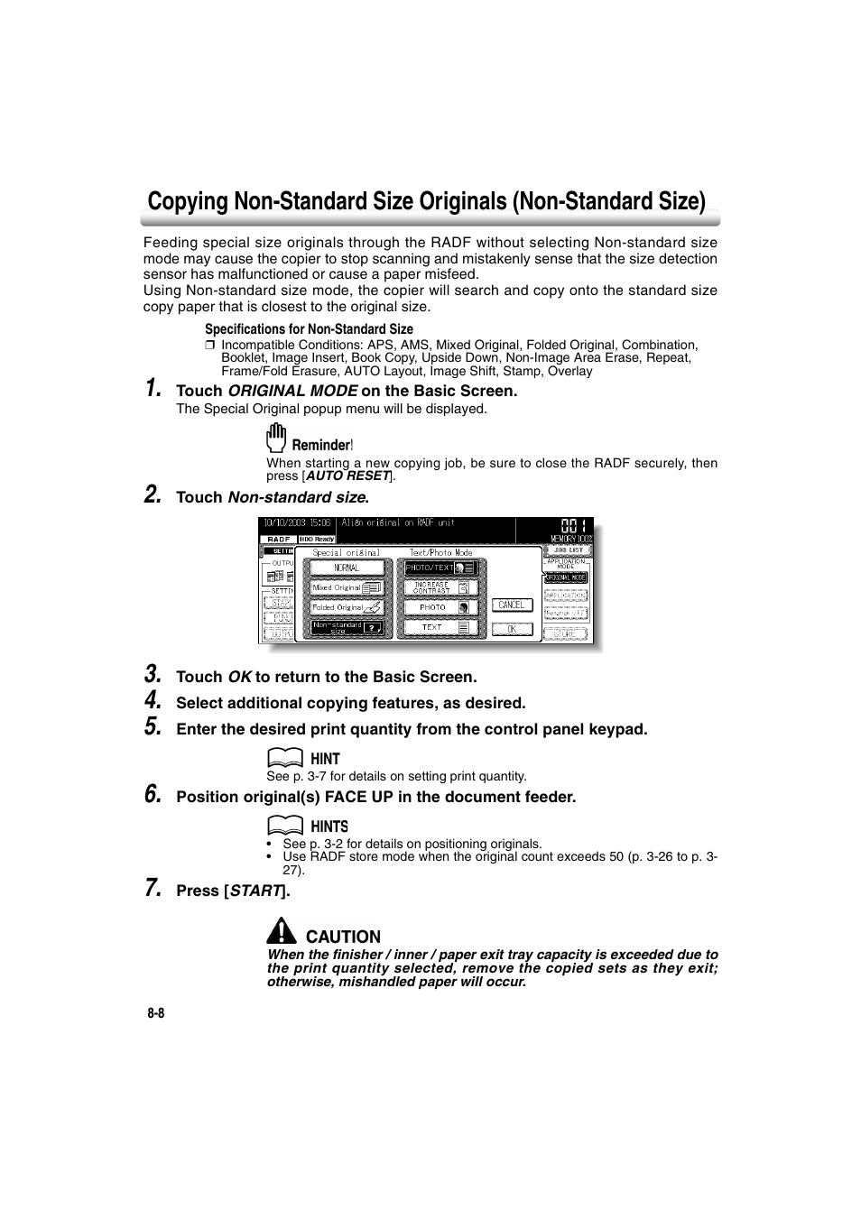 Konica Minolta 7222 User Manual | Page 170 / 328