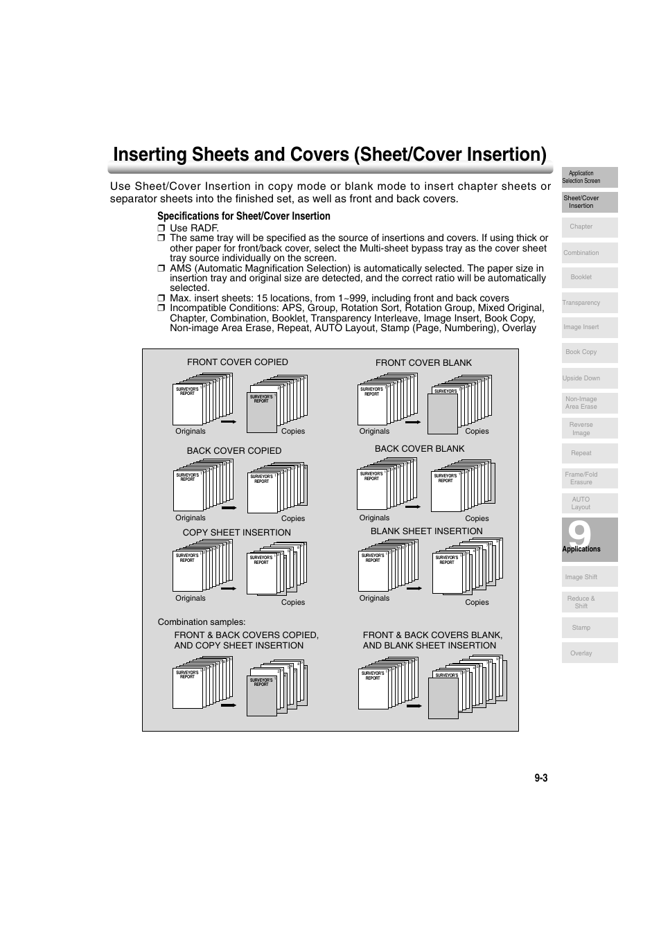 Applications | Konica Minolta 7222 User Manual | Page 173 / 328