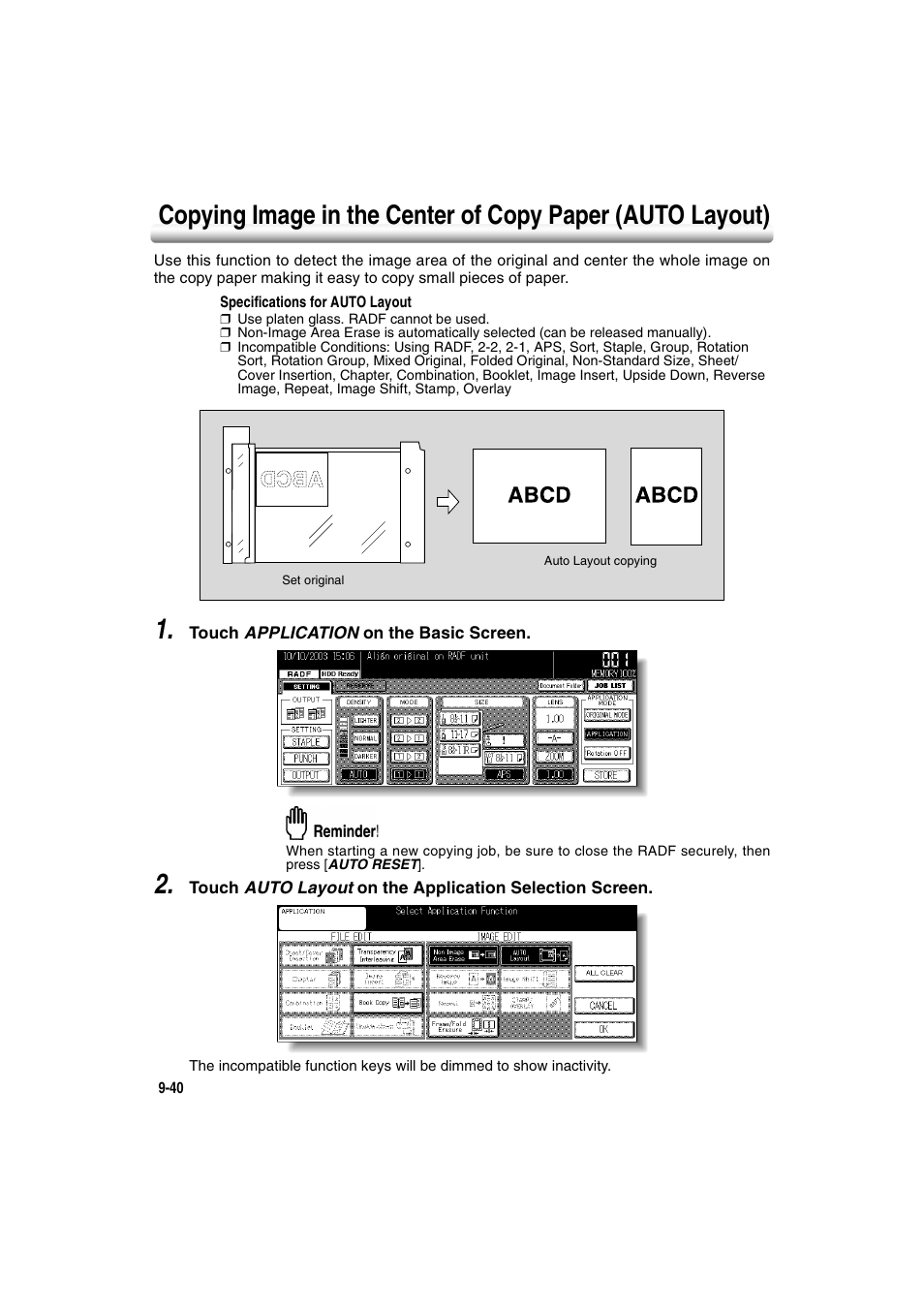 Konica Minolta 7222 User Manual | Page 210 / 328