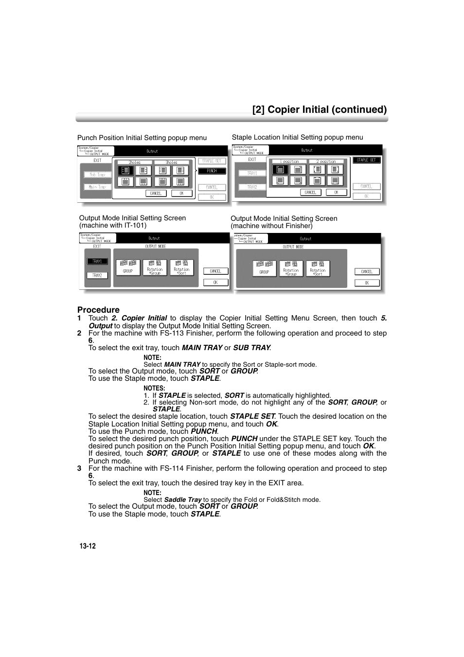 2] copier initial (continued) | Konica Minolta 7222 User Manual | Page 276 / 328