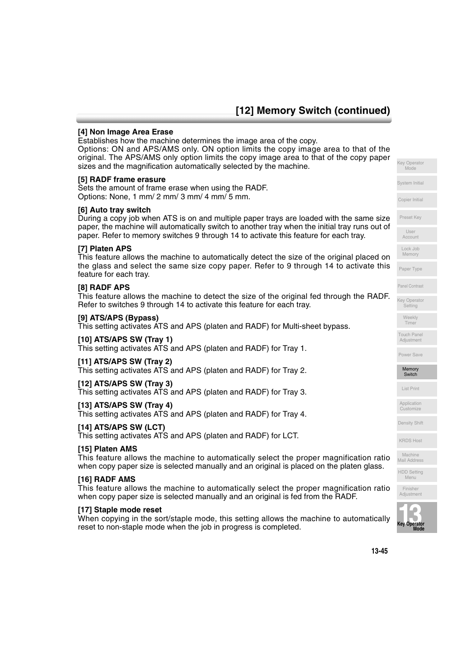 Konica Minolta 7222 User Manual | Page 309 / 328