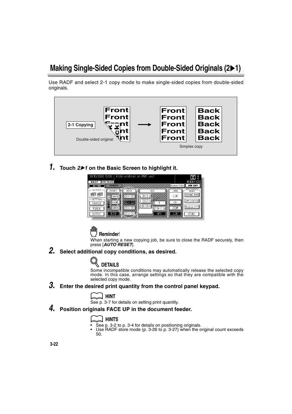 Konica Minolta 7222 User Manual | Page 84 / 328