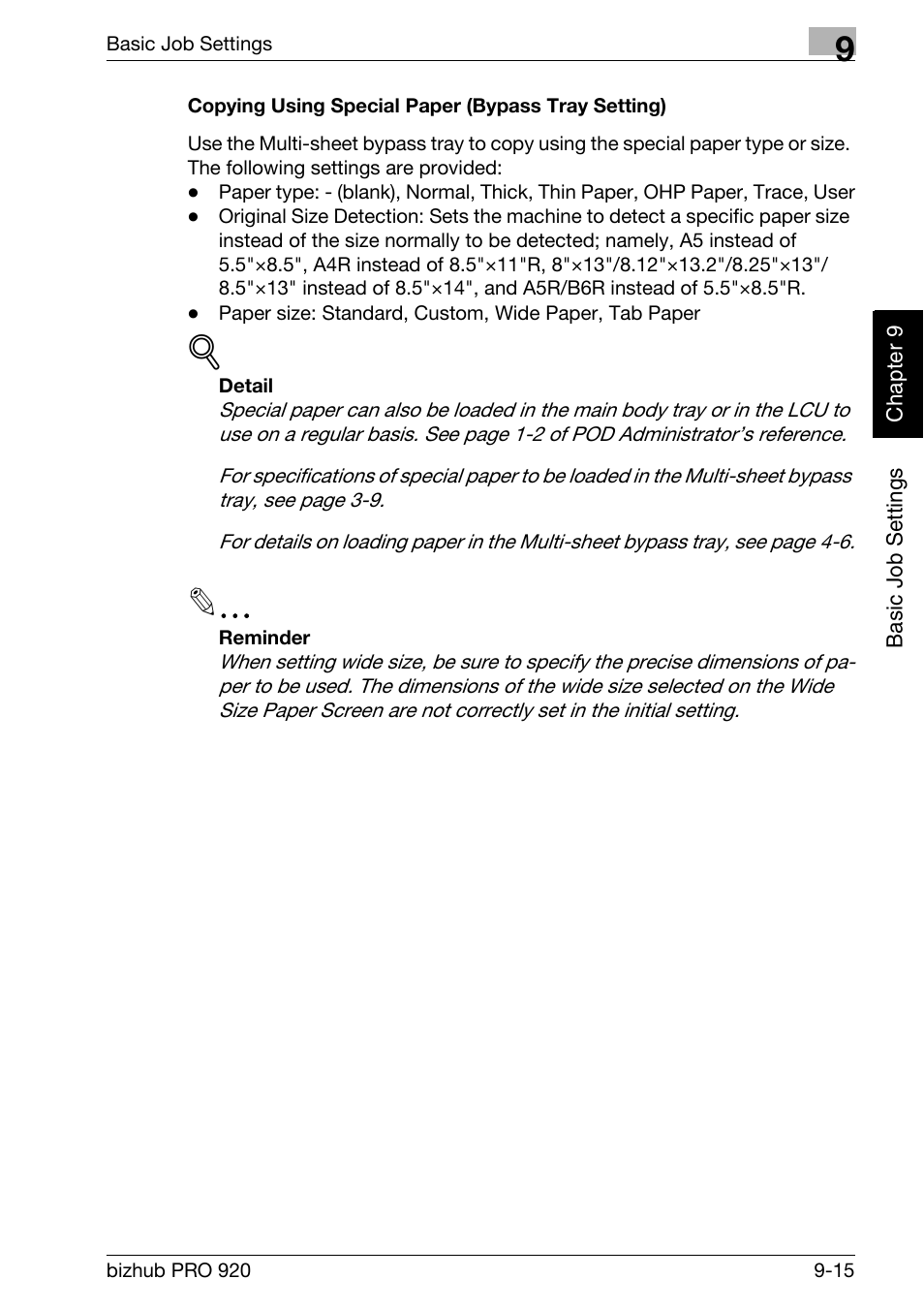 Konica Minolta BIZHUB PRO bizhubPRO920 User Manual | Page 183 / 410