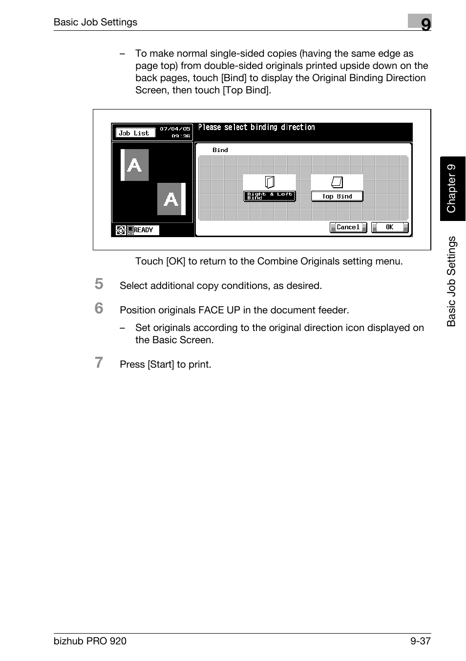 Konica Minolta BIZHUB PRO bizhubPRO920 User Manual | Page 205 / 410