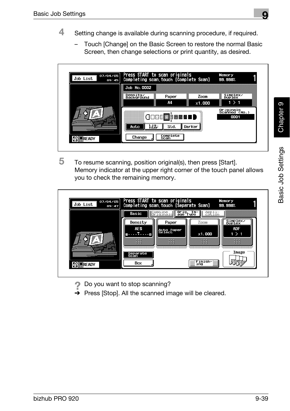 Konica Minolta BIZHUB PRO bizhubPRO920 User Manual | Page 207 / 410