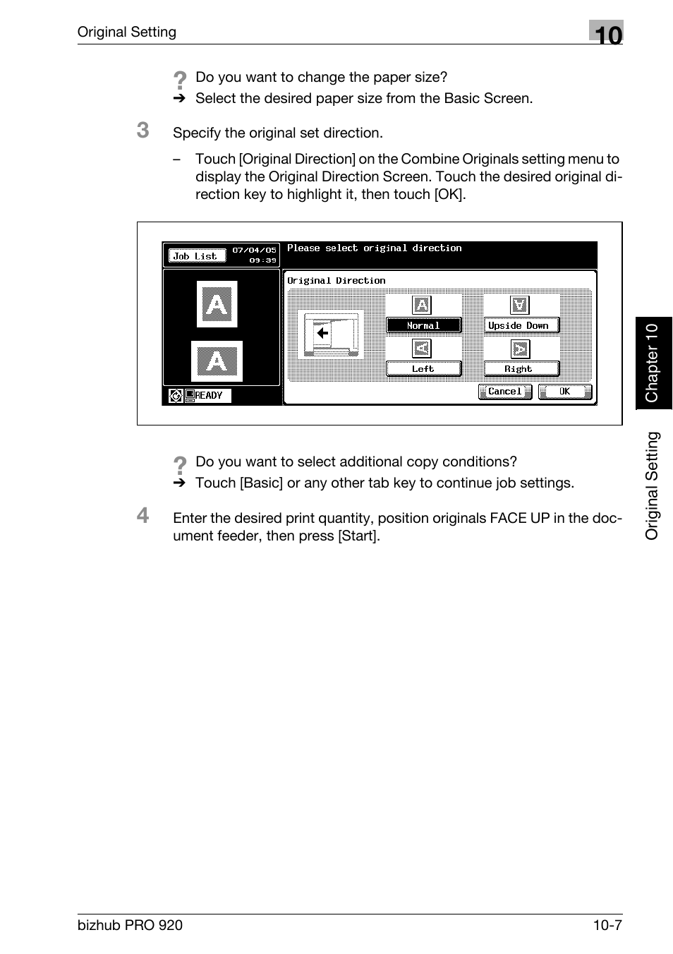 Konica Minolta BIZHUB PRO bizhubPRO920 User Manual | Page 217 / 410