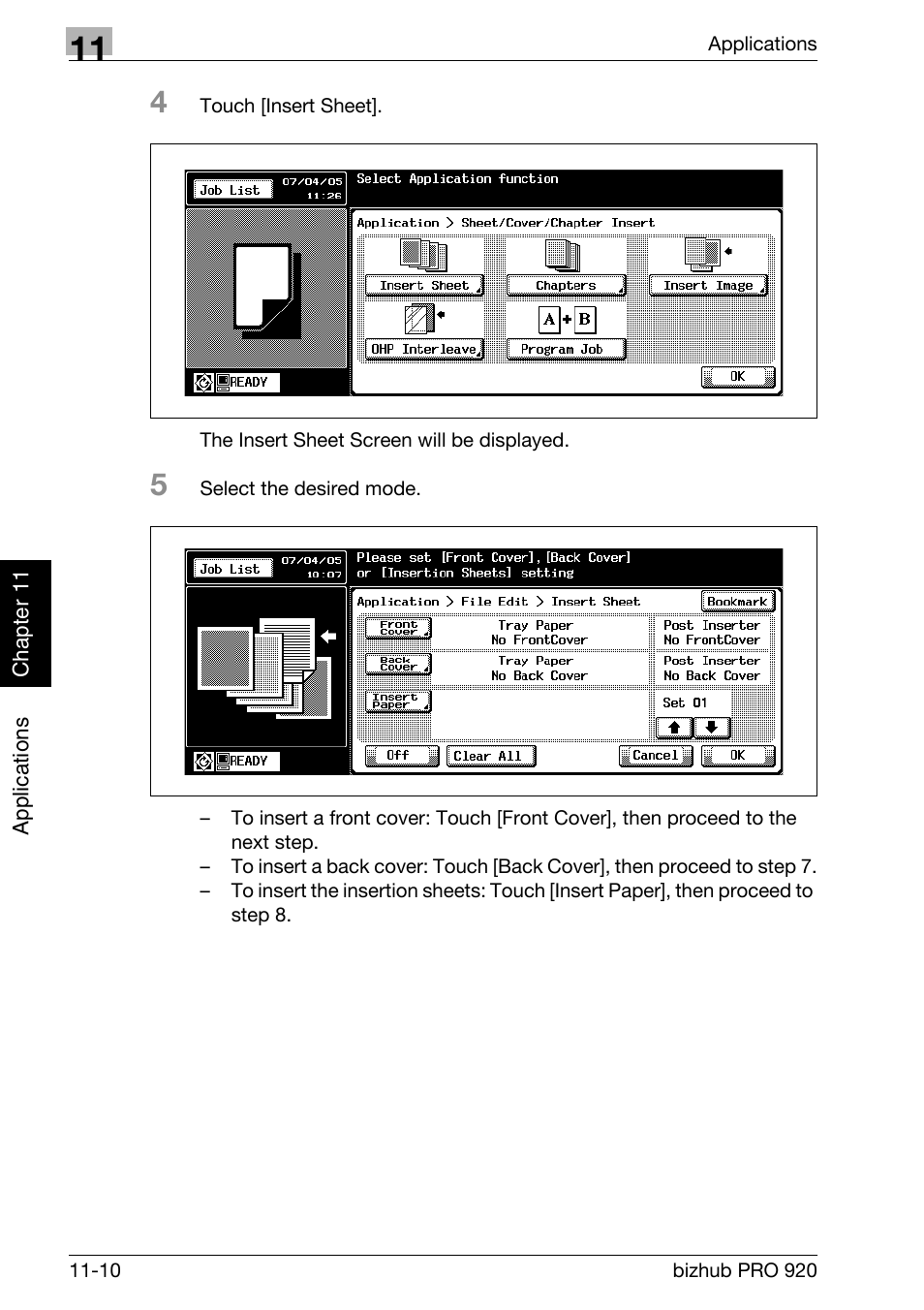 Konica Minolta BIZHUB PRO bizhubPRO920 User Manual | Page 244 / 410