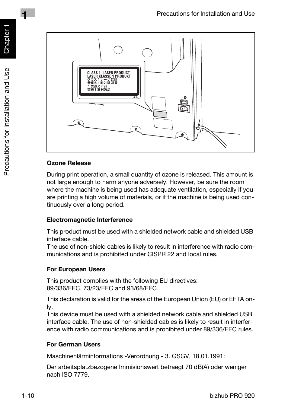 Konica Minolta BIZHUB PRO bizhubPRO920 User Manual | Page 26 / 410