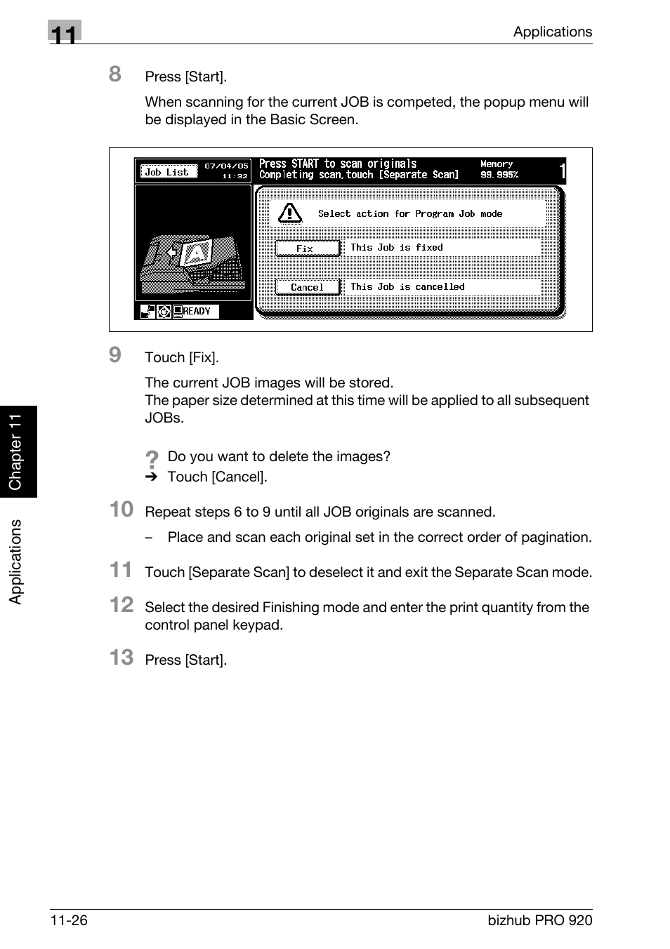 Konica Minolta BIZHUB PRO bizhubPRO920 User Manual | Page 260 / 410