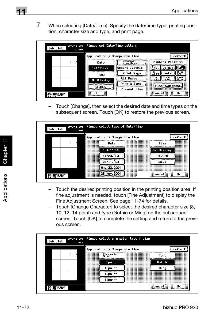 Konica Minolta BIZHUB PRO bizhubPRO920 User Manual | Page 306 / 410