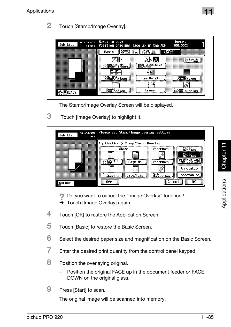 Konica Minolta BIZHUB PRO bizhubPRO920 User Manual | Page 319 / 410