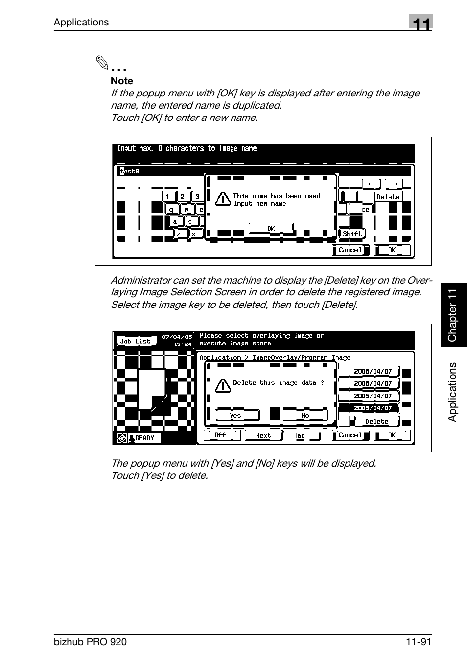 Konica Minolta BIZHUB PRO bizhubPRO920 User Manual | Page 325 / 410