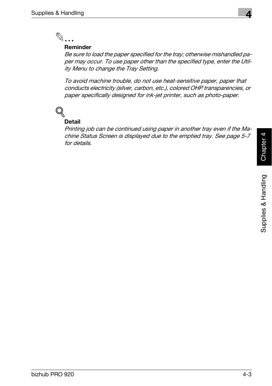 Konica Minolta BIZHUB PRO bizhubPRO920 User Manual | Page 81 / 410