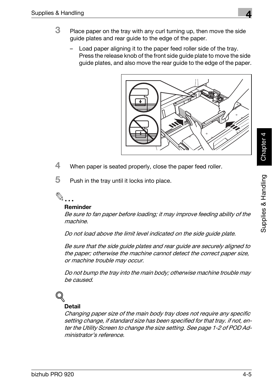 Konica Minolta BIZHUB PRO bizhubPRO920 User Manual | Page 83 / 410