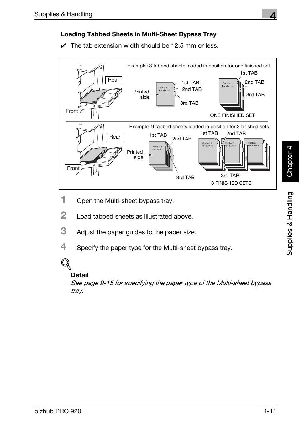 Konica Minolta BIZHUB PRO bizhubPRO920 User Manual | Page 89 / 410