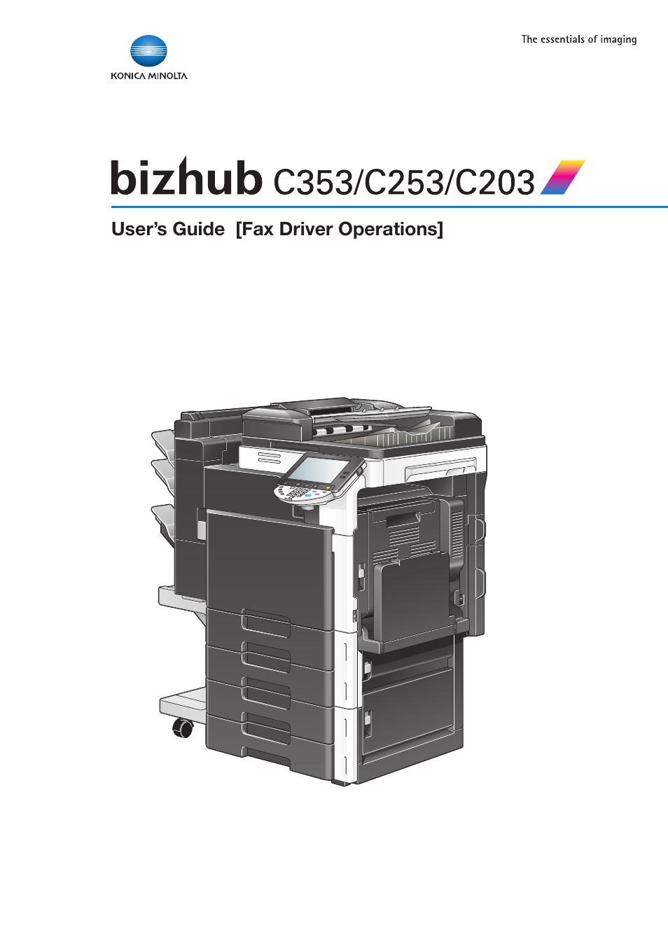 Konica Minolta BIZHUB C253 User Manual | 66 pages