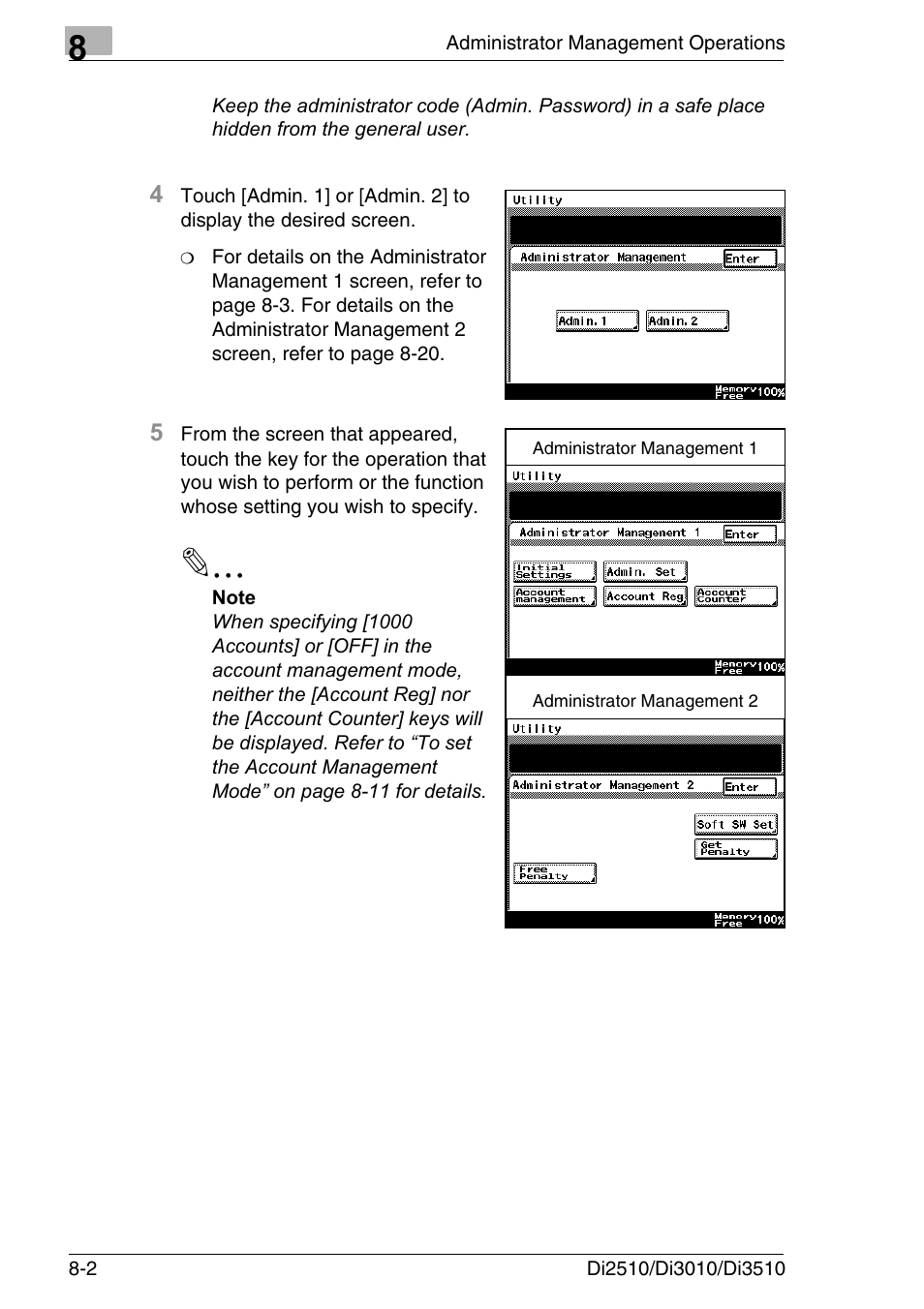 Konica Minolta DI3510 User Manual | Page 158 / 334