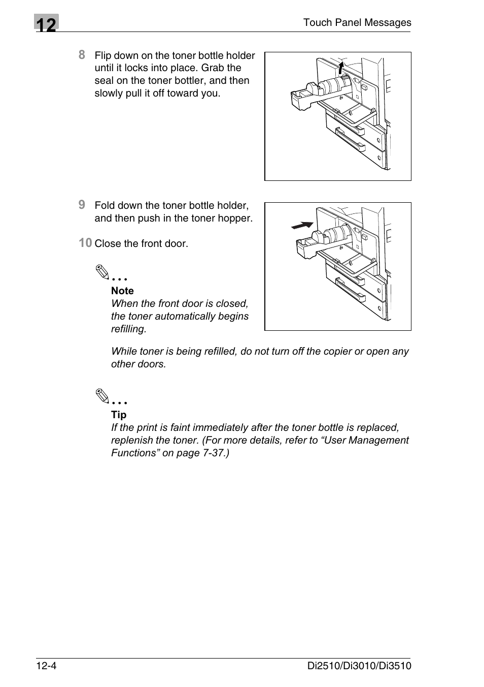 Konica Minolta DI3510 User Manual | Page 270 / 334