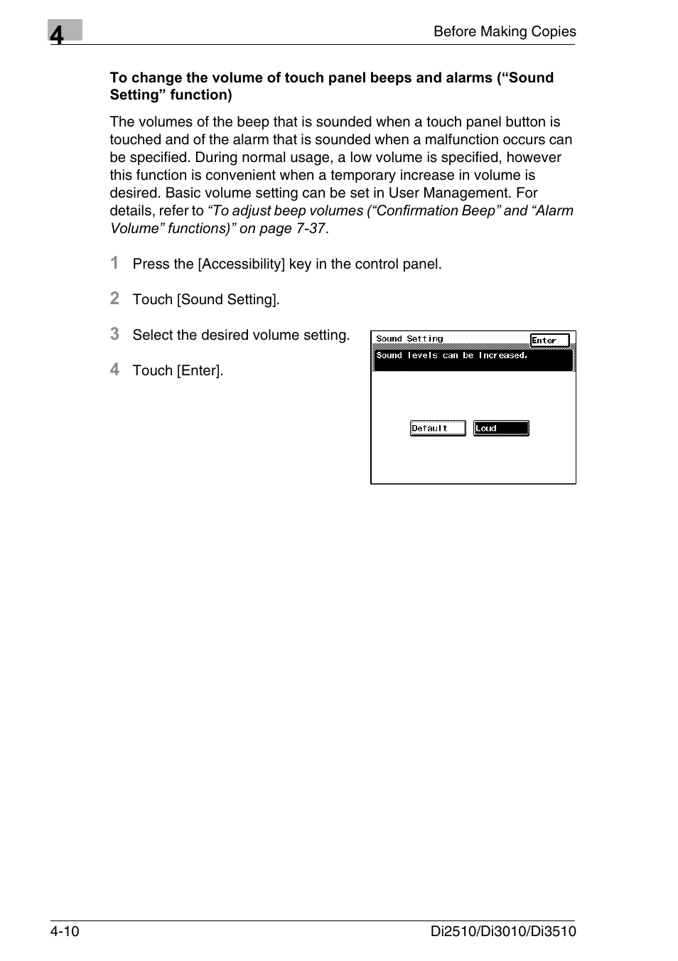 Konica Minolta DI3510 User Manual | Page 74 / 334