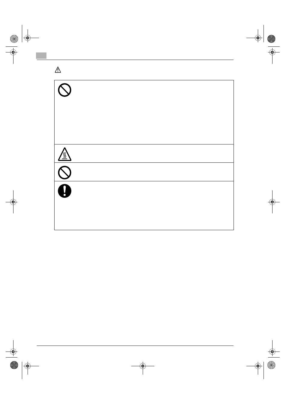 Caution, Caution -4 | Konica Minolta Printer Copier User Manual | Page 12 / 168