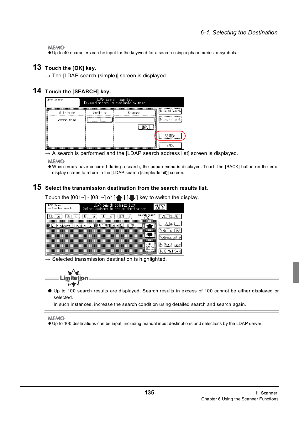 Konica Minolta 7235 User Manual | Page 144 / 230