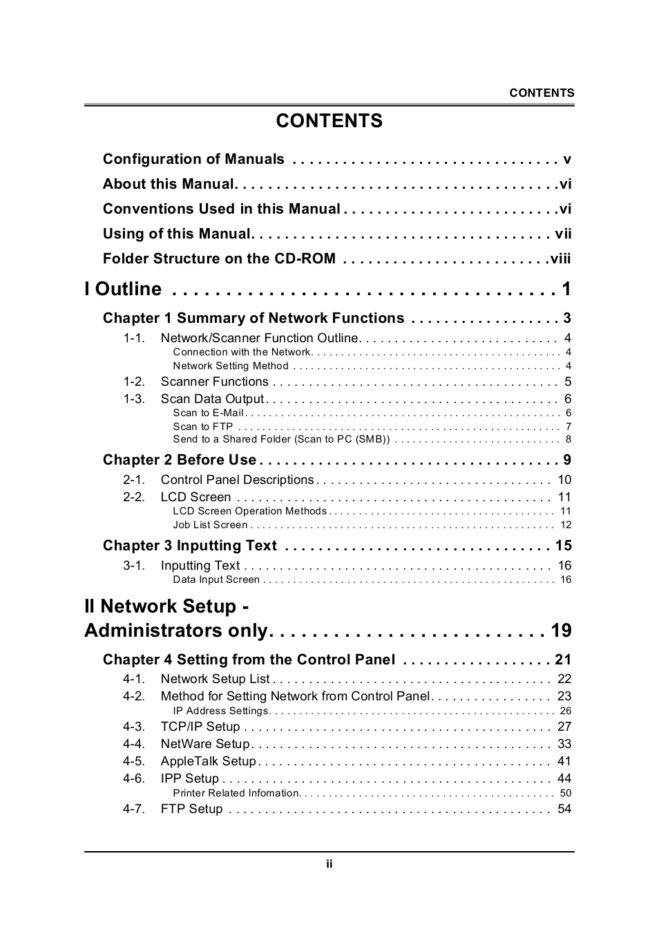 Konica Minolta 7235 User Manual | Page 3 / 230