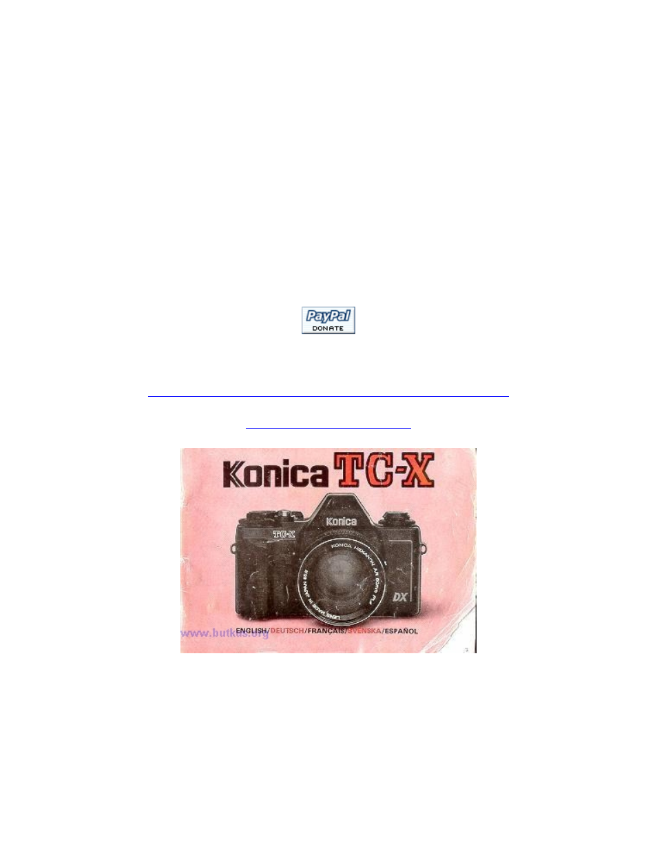 Konica Minolta TC-X User Manual | 22 pages