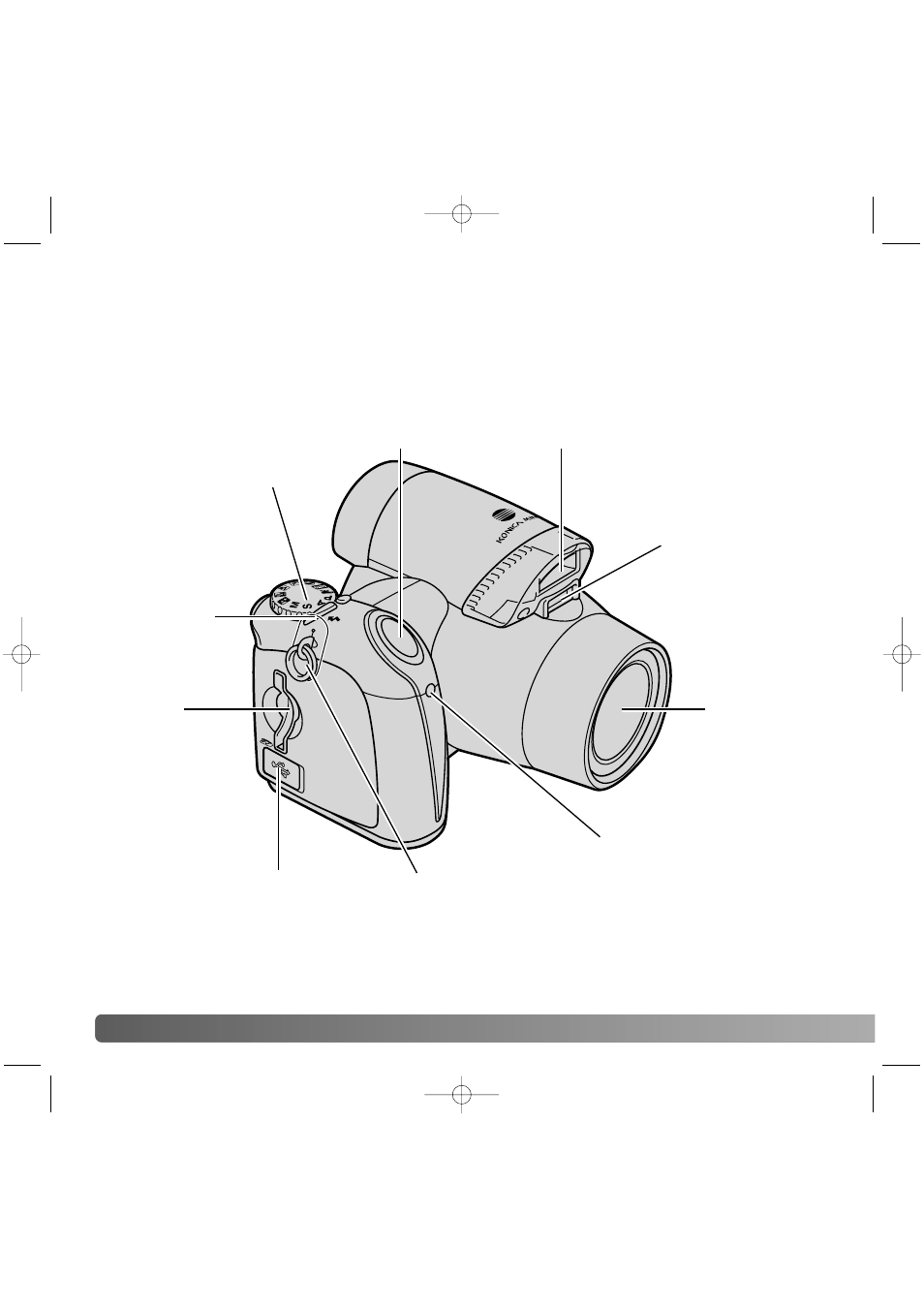 Names of parts | Konica Minolta Z20 User Manual | Page 10 / 124