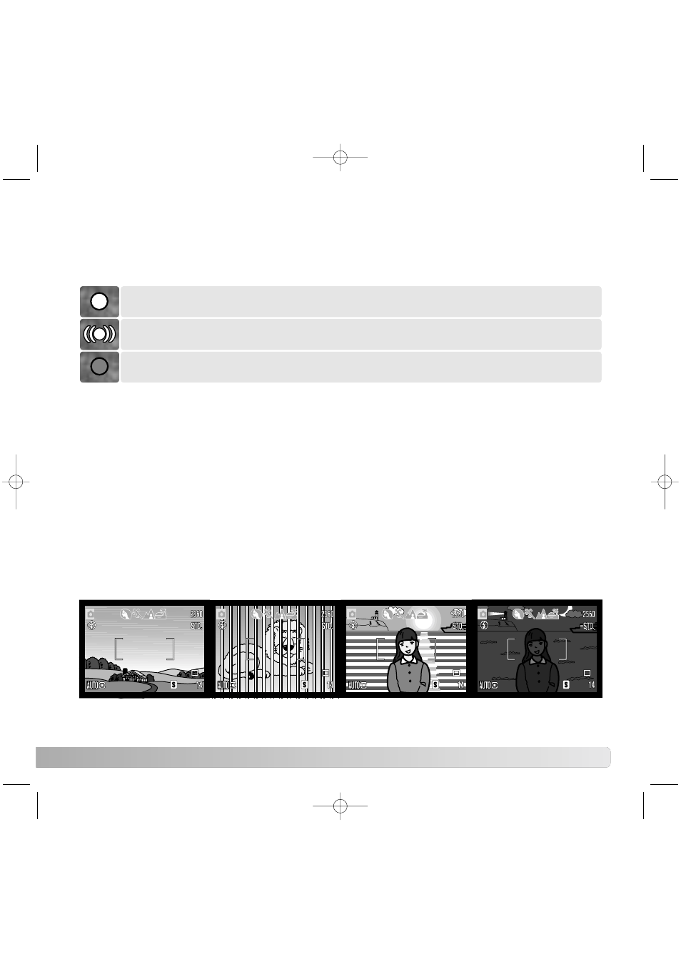 Focus signals special focusing situations | Konica Minolta Z20 User Manual | Page 25 / 124