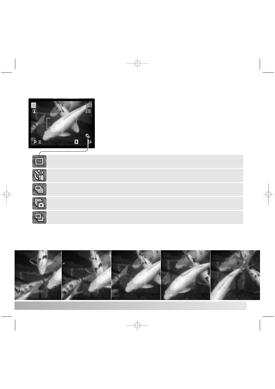 Drive modes | Konica Minolta Z20 User Manual | Page 45 / 124