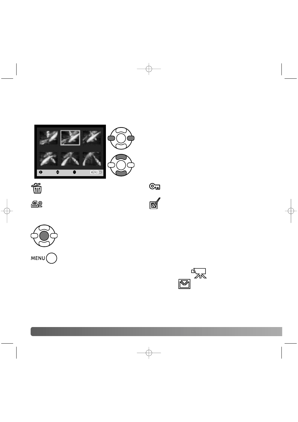 Frame-selection screen | Konica Minolta Z20 User Manual | Page 72 / 124