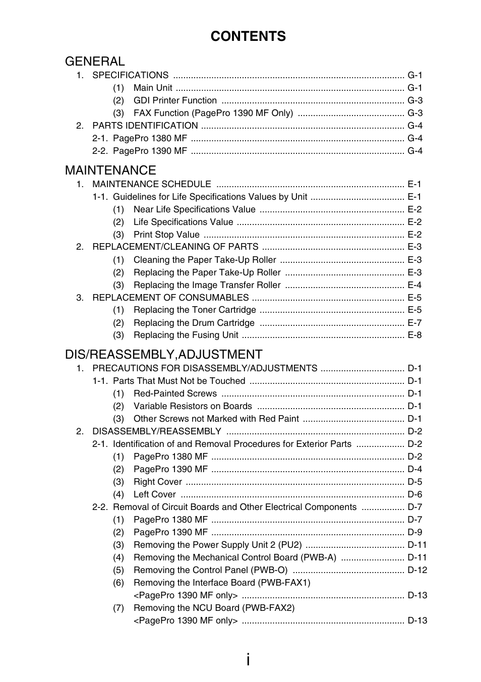 Konica Minolta PagePro 1390 MF User Manual | Page 23 / 178