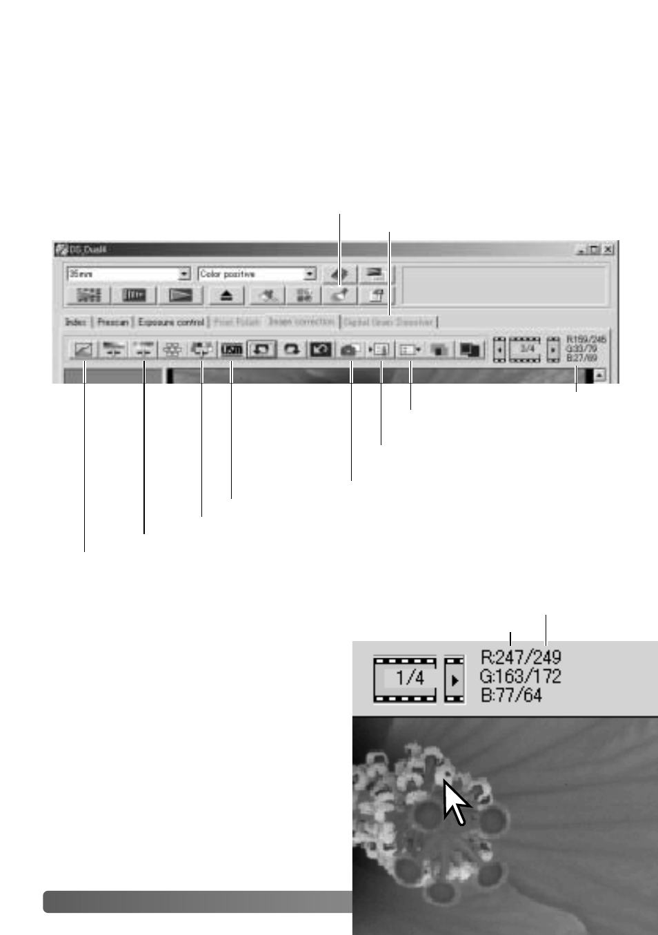 Advanced image processing, More image-processing tools | Konica Minolta IV User Manual | Page 58 / 100