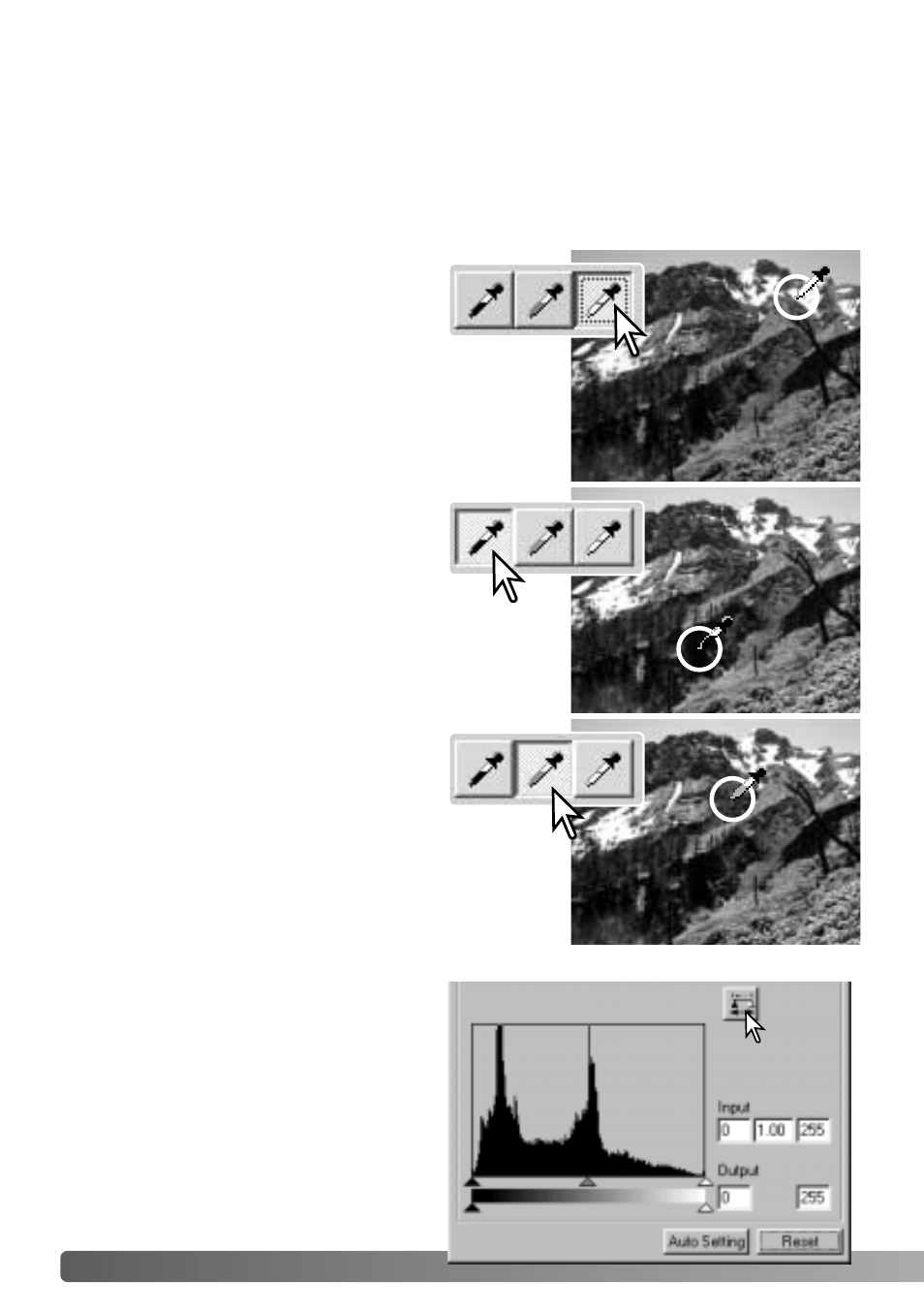 White, gray, and black point corrections | Konica Minolta IV User Manual | Page 68 / 100