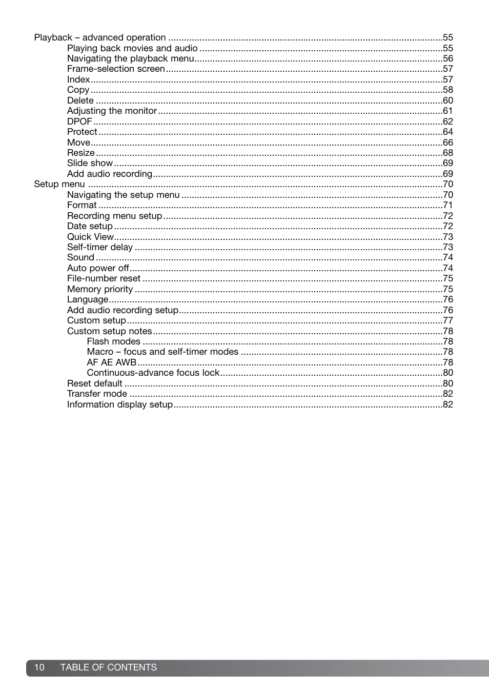 Konica Minolta G600 User Manual | Page 10 / 104