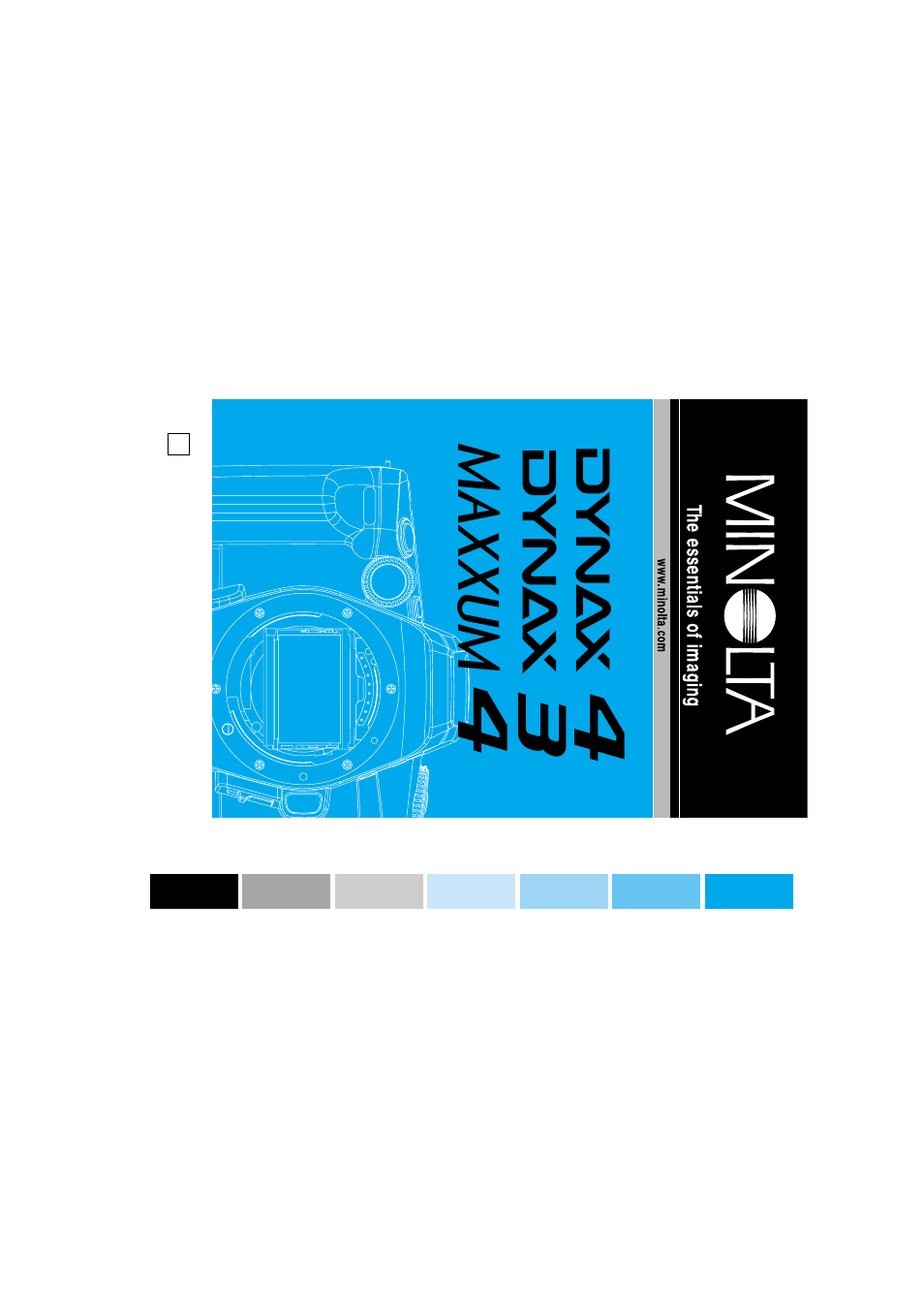 Konica Minolta DYNAX 3 User Manual | 65 pages