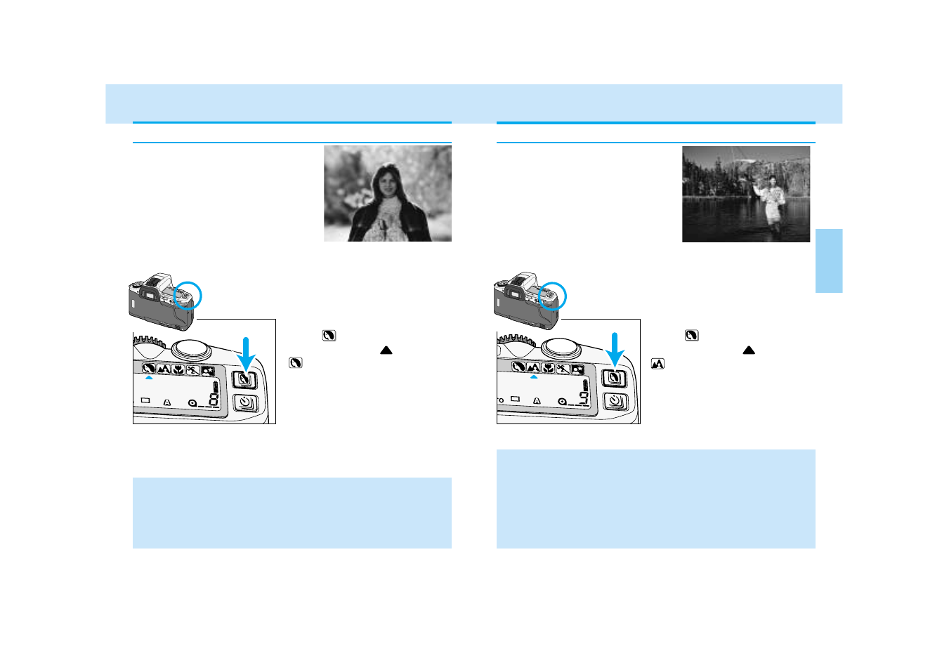 Subject-program selection | Konica Minolta DYNAX 3 User Manual | Page 21 / 65