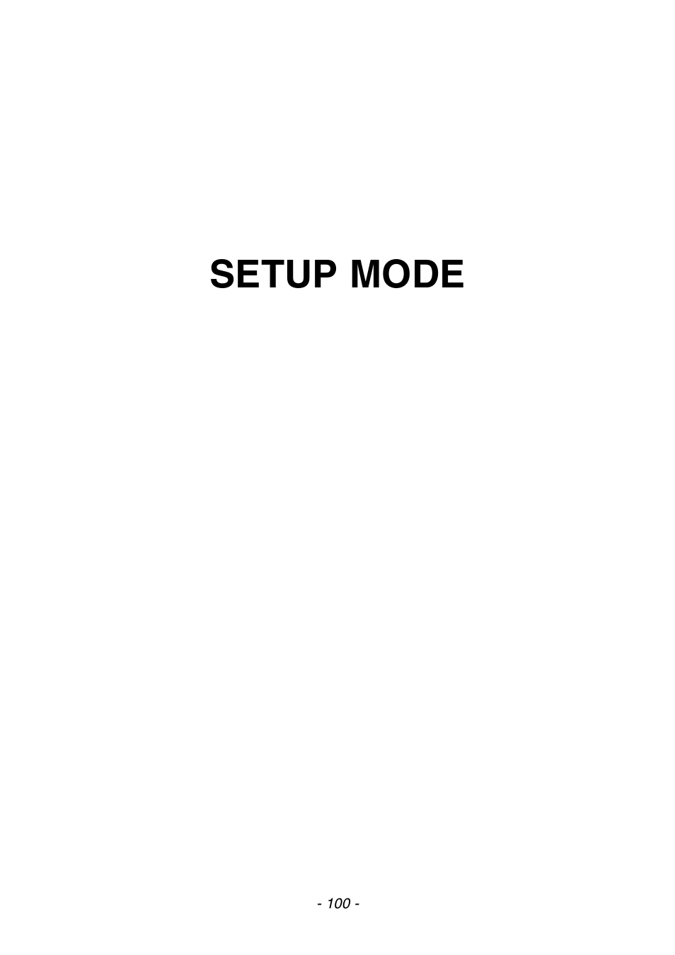Setup mode | Konica Minolta pmn User Manual | Page 101 / 131