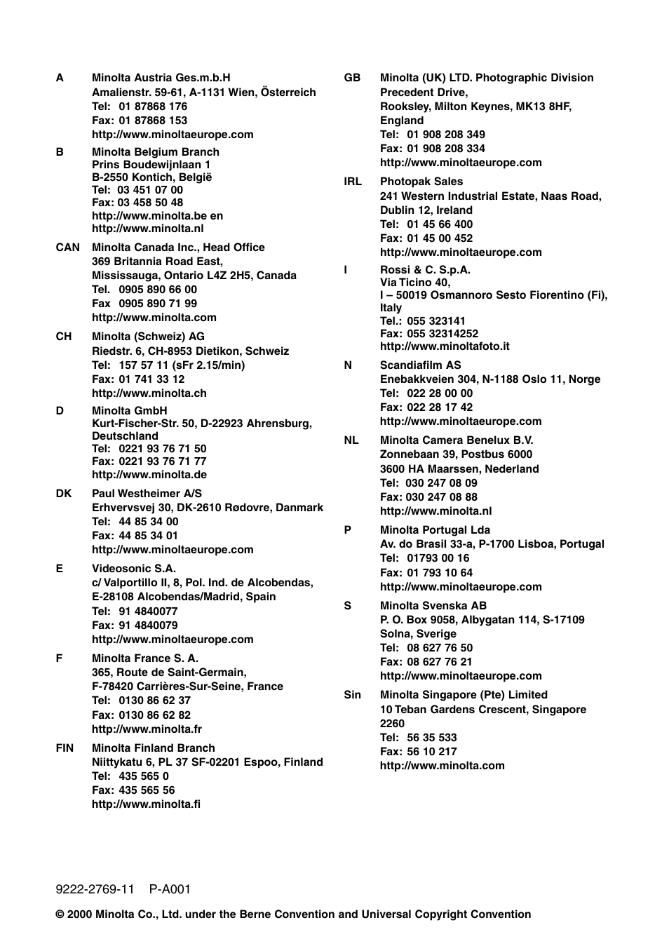 Konica Minolta pmn User Manual | Page 131 / 131