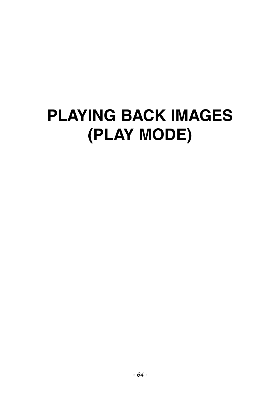 Playing back images (play mode) | Konica Minolta pmn User Manual | Page 65 / 131