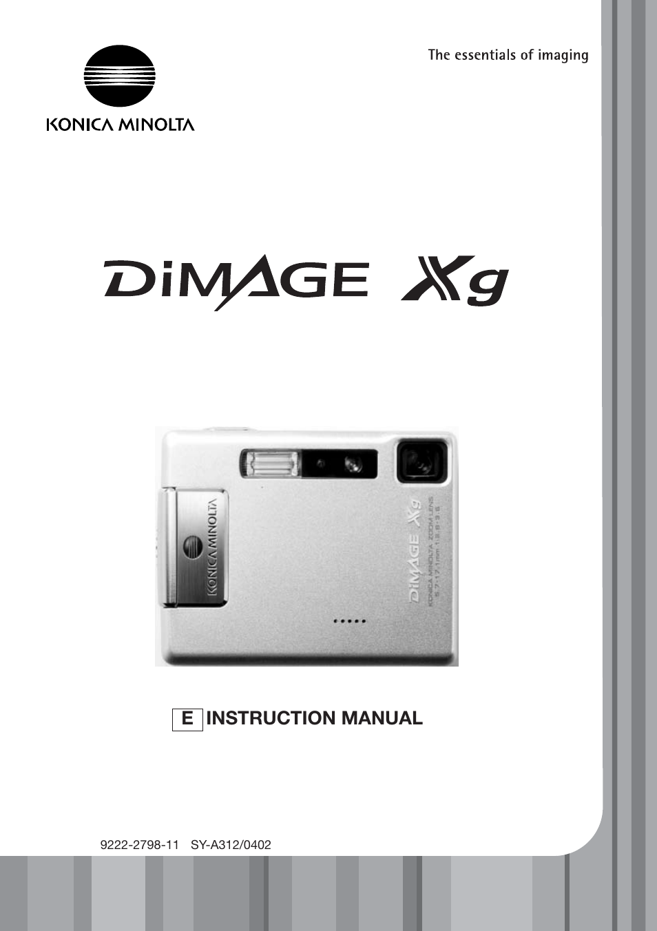 Konica Minolta xg User Manual | 132 pages