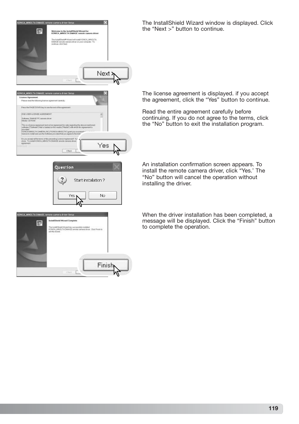 Konica Minolta xg User Manual | Page 119 / 132