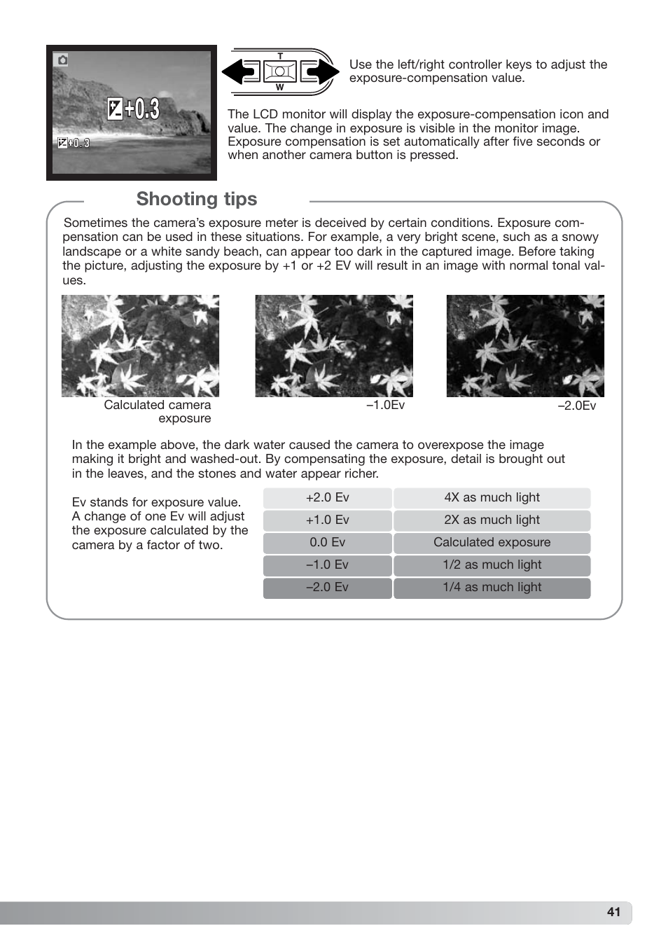 Shooting tips | Konica Minolta xg User Manual | Page 41 / 132