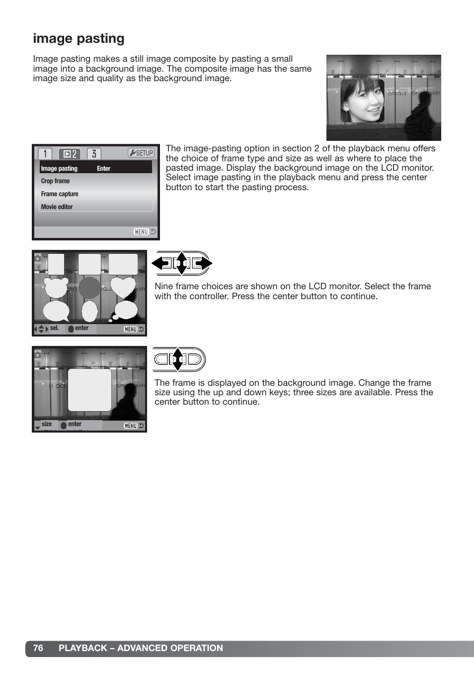 Image pasting | Konica Minolta xg User Manual | Page 76 / 132