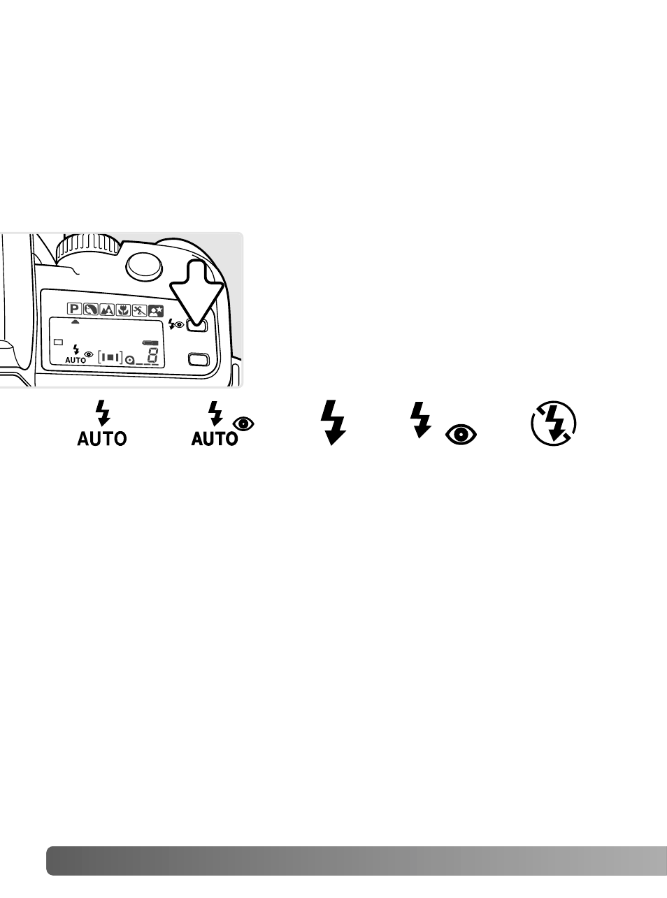 Flash modes | Konica Minolta MAXXUM 50 User Manual | Page 24 / 64