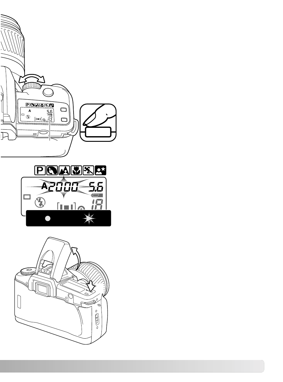 Aperture priority - a | Konica Minolta MAXXUM 50 User Manual | Page 39 / 64