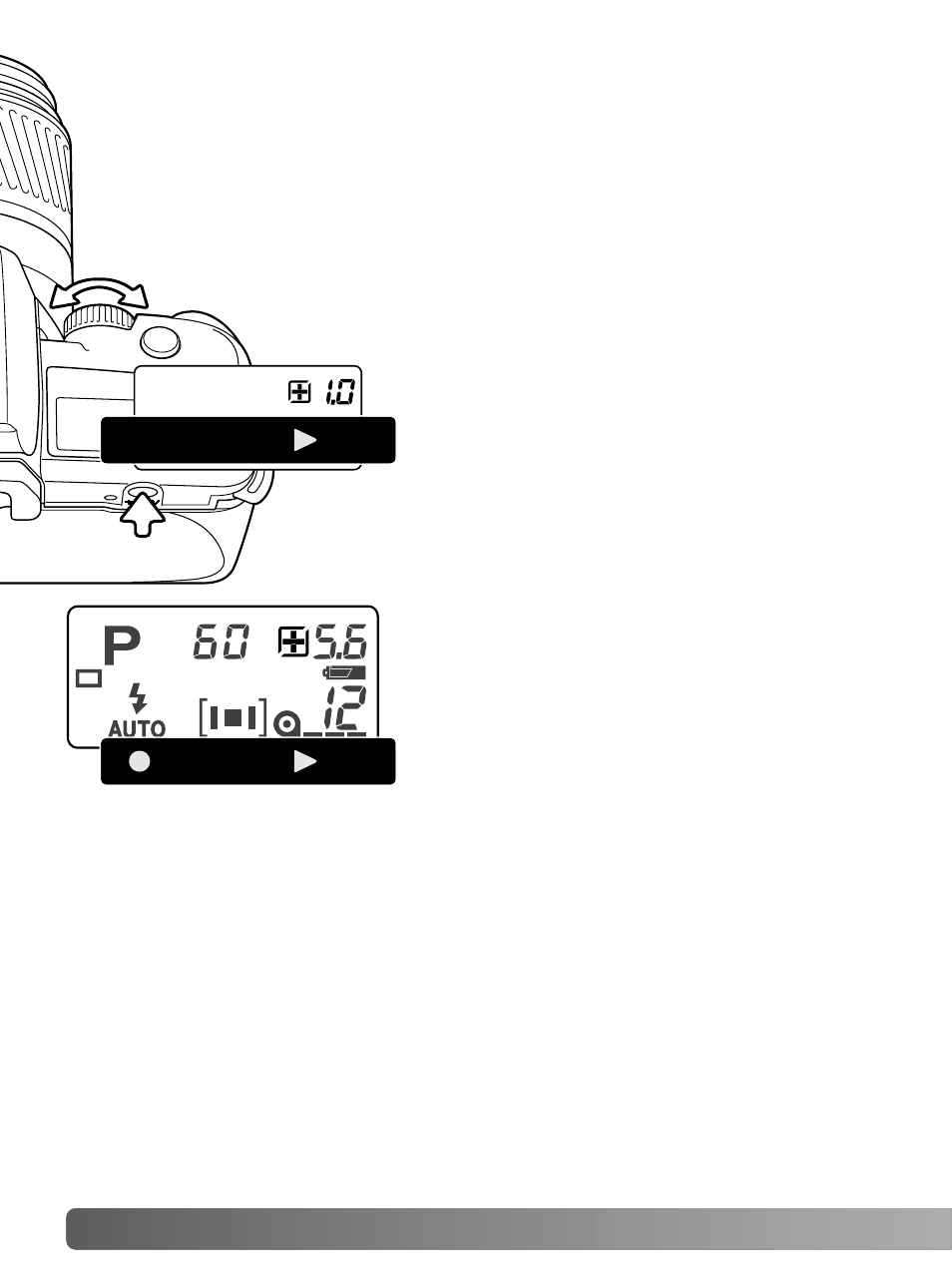 Exposure compensation | Konica Minolta MAXXUM 50 User Manual | Page 42 / 64