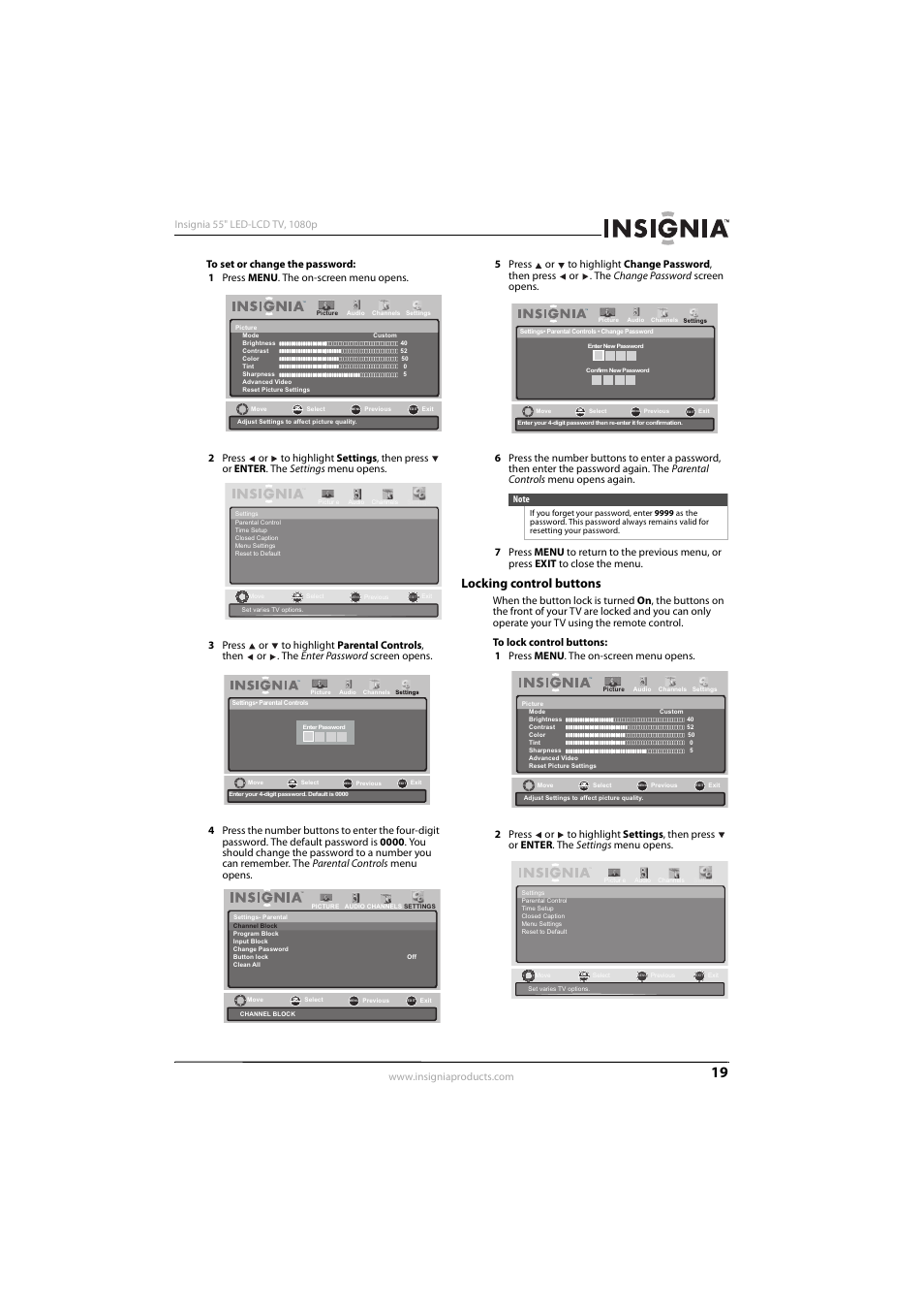 Locking control buttons | Konica Minolta NS-55E560A11 User Manual | Page 23 / 40