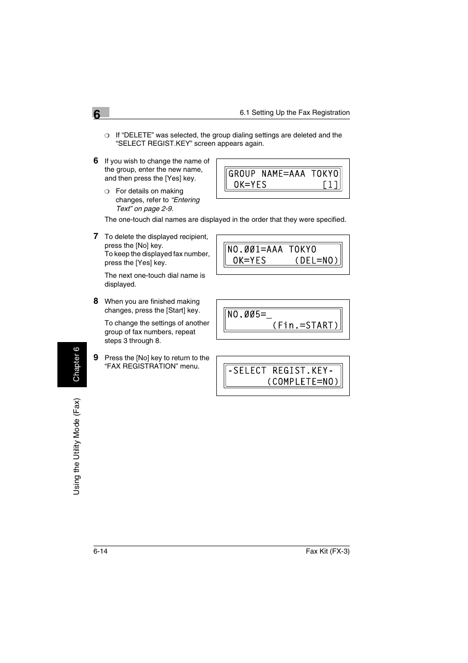 Konica Minolta Fax Kit (FX-3) User Manual | Page 103 / 160